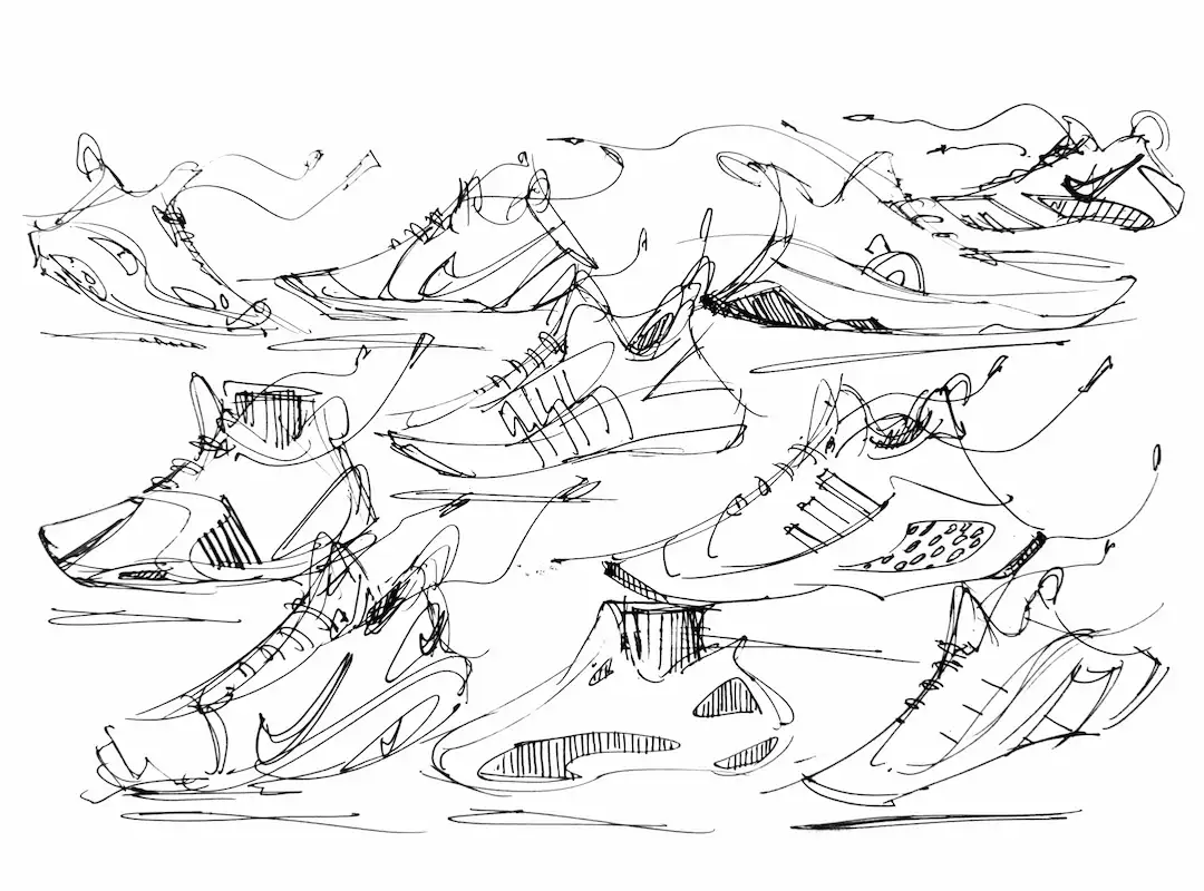 Footwear Design Sketch