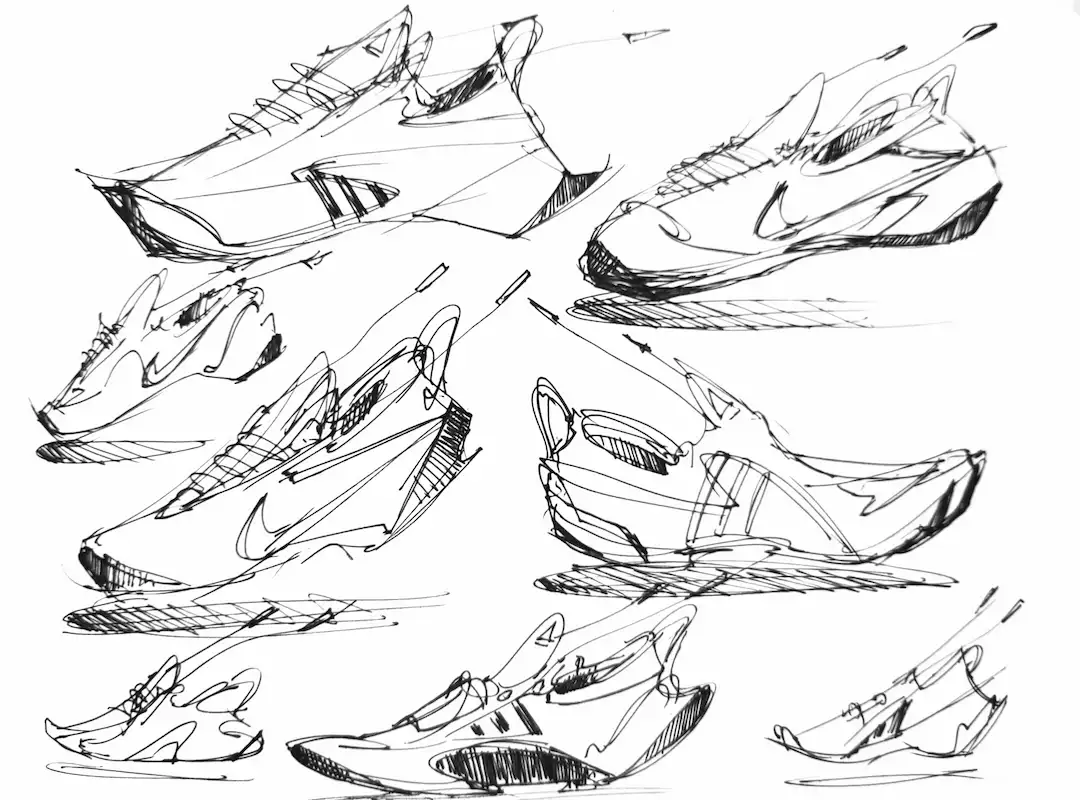 Footwear Design Sketch