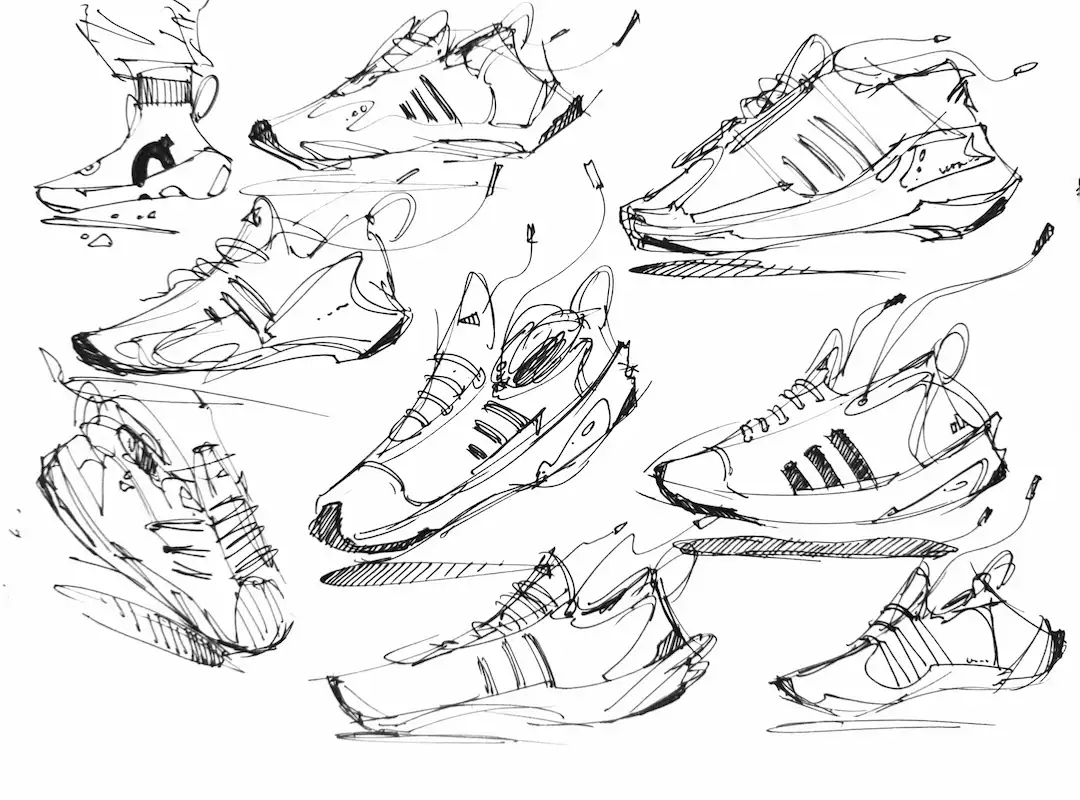 Footwear Design Sketch