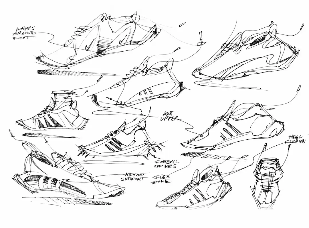 Footwear Design Sketch