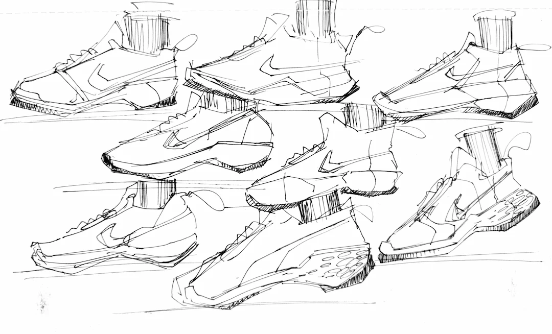 Footwear Design Sketch