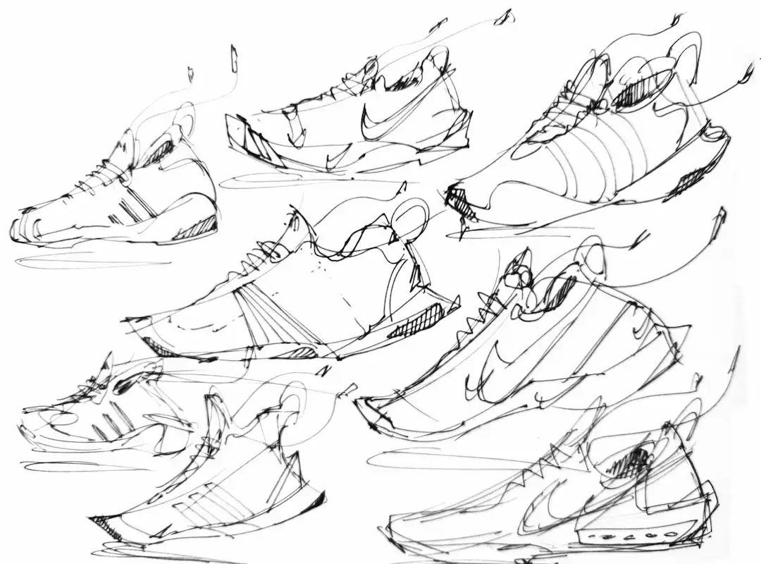 Footwear Design Sketch