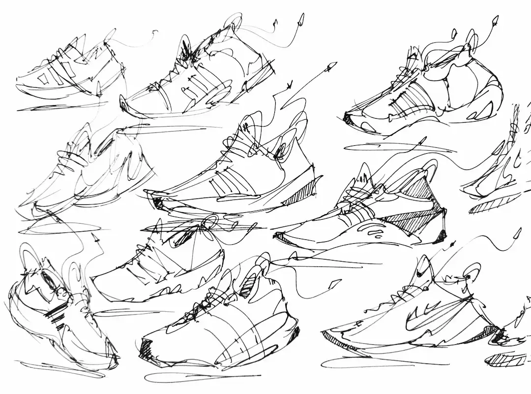 Footwear Design Sketch