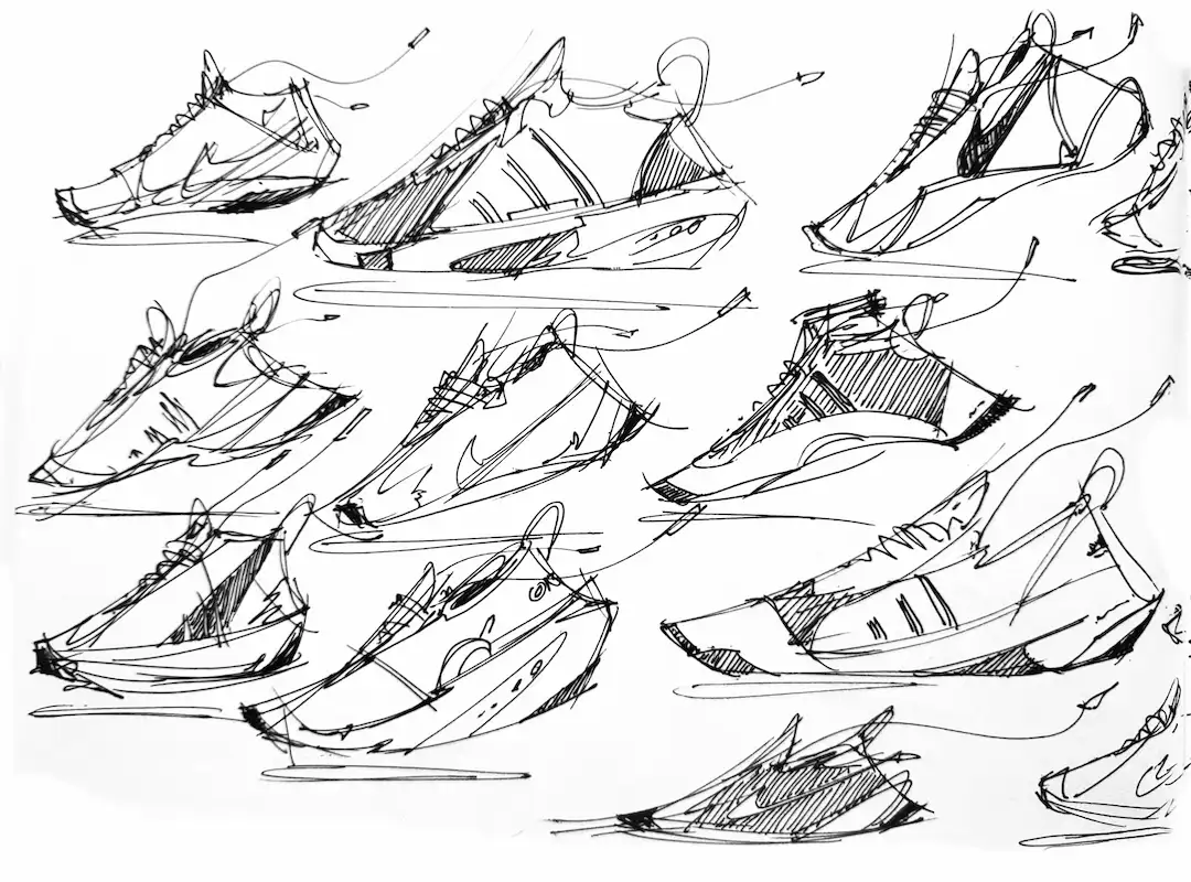 Footwear Design Sketch