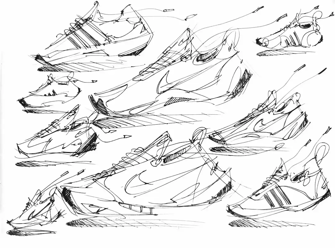 Footwear Design Sketch